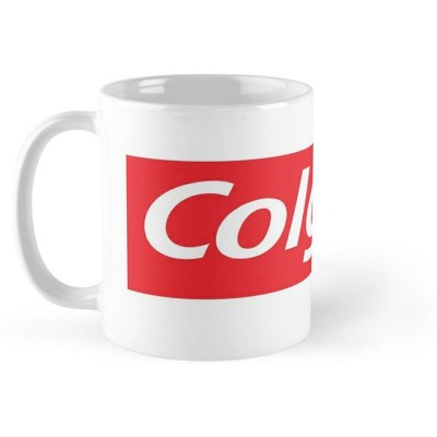 Taza de café con el logotipo de Colgate: obsequios corporativos de Navidad