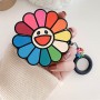 Estuche para Airpods con diseño de girasol colorido y bonito como obsequio corporativo personalizado