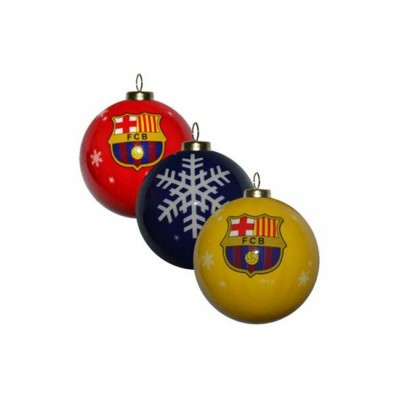 Adorno navideño del partido del Barcelona Regalos corporativos personalizados para empleados