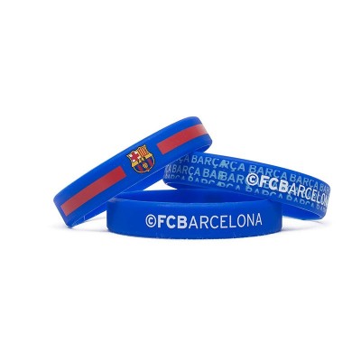 Pulseras de silicona del FC Barcelona Pulseras de silicona personalizadas para promocionar tu marca