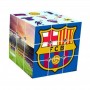 Cestas regalo de agradecimiento corporativas con el juego de cubo de Rubik del FC Barcelona