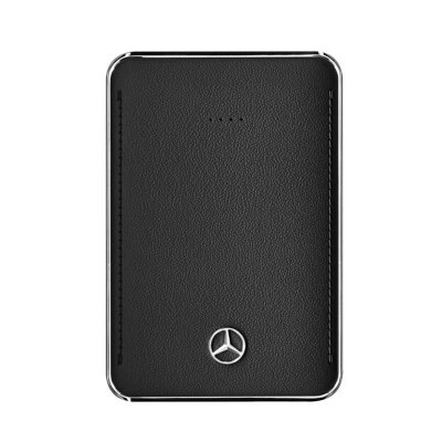 Energía personalizada para llevar: obsequio de un Mercedes Benz y combo de batería externa personalizada