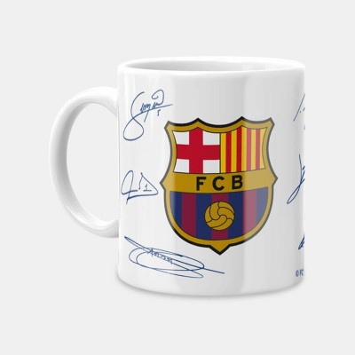 Ideas de regalos de tazas promocionales de la Liga de Campeones del Barça para eventos deportivos y ferias comerciales