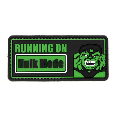 Parches de velcro personalizados de Hulk verde de Los Vengadores Productos promocionales