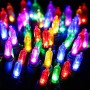 Tiras de luces RGB personalizadas para Navidad para decoraciones navideñas al aire libre