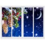 Pegatinas de pared navideñas personalizadas Calcomanías de pared navideñas personalizadas para regalo de Navidad