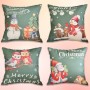 Almohadas navideñas personalizadas Almohada personalizada para regalo de Navidad 2022