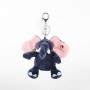 Llavero de peluche personalizado con elefante Llavero de peluche personalizado con elefante