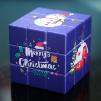 Proveedor de cubos de Rubik personalizados con logotipo Las mejores ideas para regalos de Navidad 2022