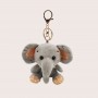 Mini llavero de elefante de peluche personalizado Llavero de elefante de peluche personalizado