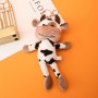 Etiquetas para llaves personalizadas de vaca Llaveros de peluche con foto personalizados de vaca