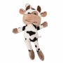 Etiquetas para llaves personalizadas de vaca Llaveros de peluche con foto personalizados de vaca