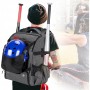 Mochila de softbol de gran capacidad Mochila deportiva para exteriores para jóvenes