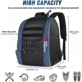 Mochila de béisbol Mochila deportiva multifuncional
