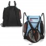 Mochila deportiva multifuncional de nailon con bolsa de baloncesto impermeable