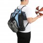 Mochila deportiva multifuncional de nailon con bolsa de baloncesto impermeable