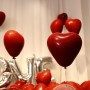 Globos rojos para decoración navideña Globos de San Valentín