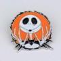 Broche con forma de calavera y dibujo de Jack Drip