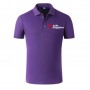 Camiseta polo personalizada de algodón multicolor para hombre