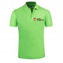 Camiseta polo personalizada de algodón multicolor para hombre