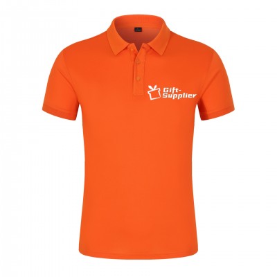 Camiseta de algodón cupro con logotipo personalizado para el trabajo