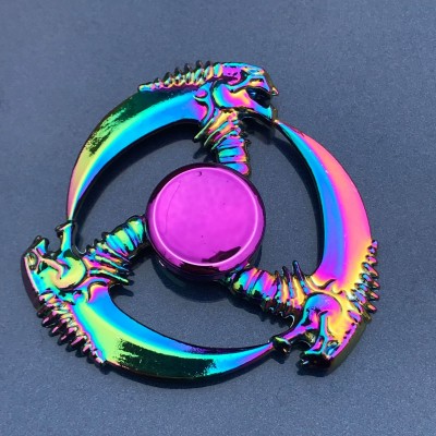 Venta caliente Rainbow Spinner Divertido Spinner de dedo