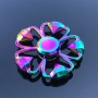 Venta caliente Rainbow Spinner Divertido Spinner de dedo