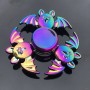 Fidget Spinner multicolor de metal genial con cojinetes lisos y manivela