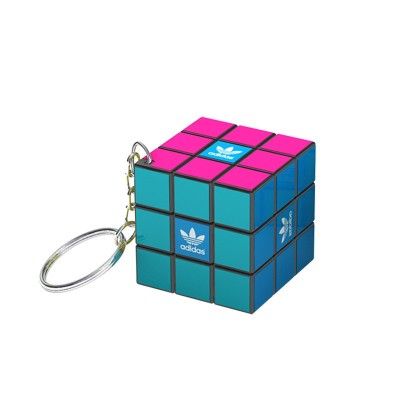 Lindo y novedoso llavero de cubo mini 3x3, el mejor regalo promocional, llavero de cubo de Rubik