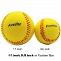 Pelotas de béisbol blandas con logotipo personalizado para jugadores adolescentes y niños. Pelotas de entrenamiento.