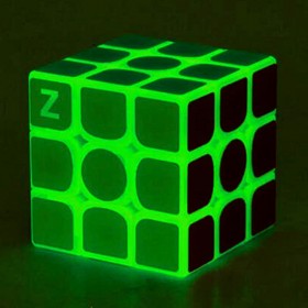 Cubo de Rubik luminoso promocional al por mayor, cubo mágico que brilla en la oscuridad de 3 x 3, regalo