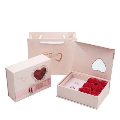 Cajas de regalo para clientes de bodas Caja de San Valentín personalizada