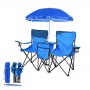 Silla de playa con dosel Silla de camping con asiento doble