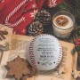 Regalo de Navidad Decoración Béisbol Béisbol inspirador personalizado