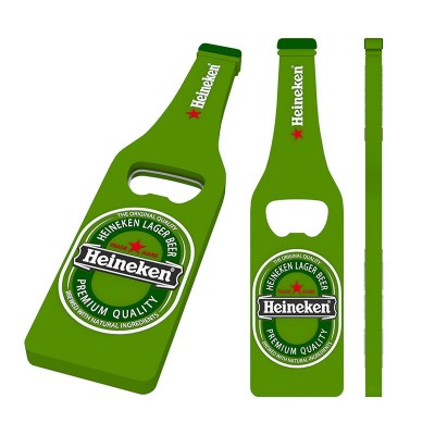 Abridor de botellas de cerveza personalizado y creativo de PVC Gifts Manufacturer