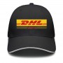 Gorra de béisbol personalizada con logotipo de DHL Express, regalo promocional de marca