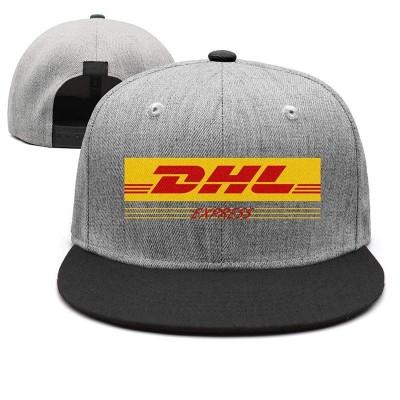 Venta al por mayor de gorras de béisbol con logotipo personalizado de DHL a la moda y pop para hombres