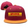 Venta al por mayor de gorras de béisbol con logotipo personalizado de DHL a la moda y pop para hombres