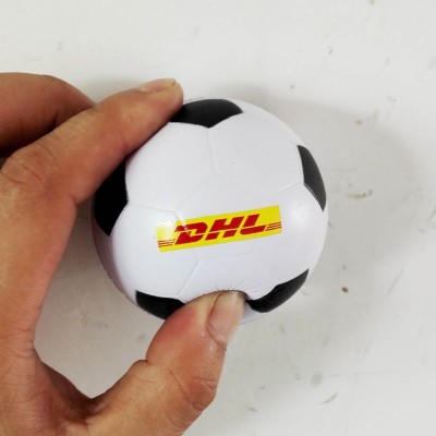 Pelotas antiestrés personalizables con el logotipo de DHL impreso, el mejor regalo promocional para empresas