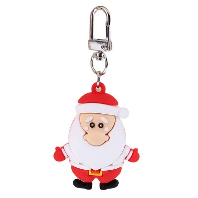 Llavero de PVC personalizado con Papá Noel