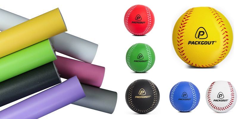 Custom Colored Foam Baseball Practice Ball Kids Gifts