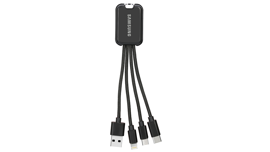 precio barato suministros promocionales 4 en 1 proveedor de conector de cable de carga de adaptador multi usb en