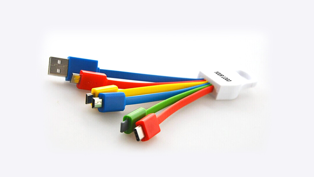 obsequios de ferias comerciales personalizadas de bajo precio proveedor de cable mini usb corto 2021