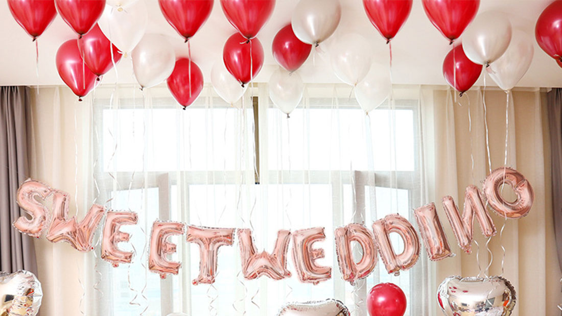 Decoradores de globos de regalo promocionales creativos cerca de mí para la decoración de bodas.